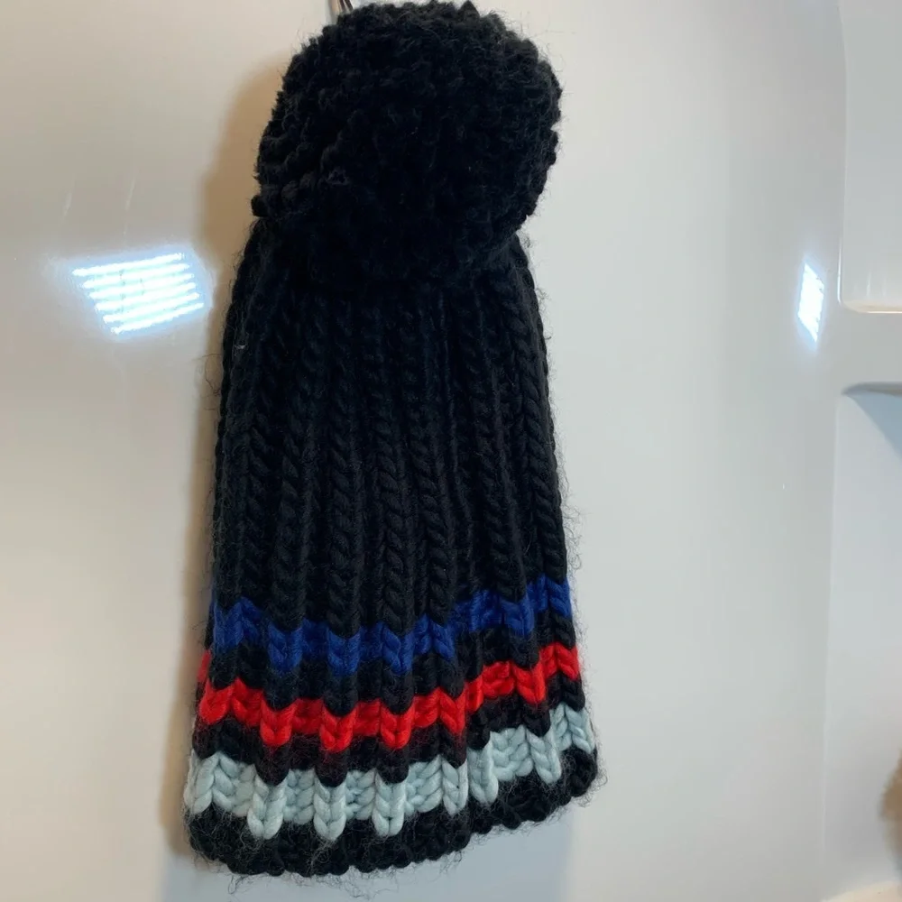 Express‎ Stripe Ribbed Beanie Toboggan